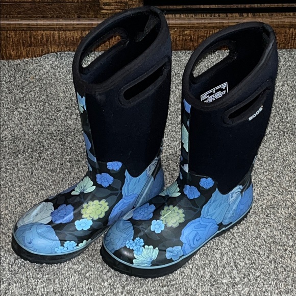 Women’s BOGS FLORAL Size 7 - Picture 1 of 6